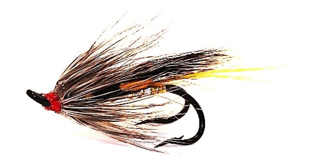 Hovedbilde Silver Rat lakseflue dobbel krok